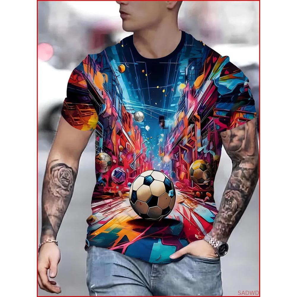 Fashion Versatile Men's Top Short Sleeve Daily Comfort T-Shirts Men’s