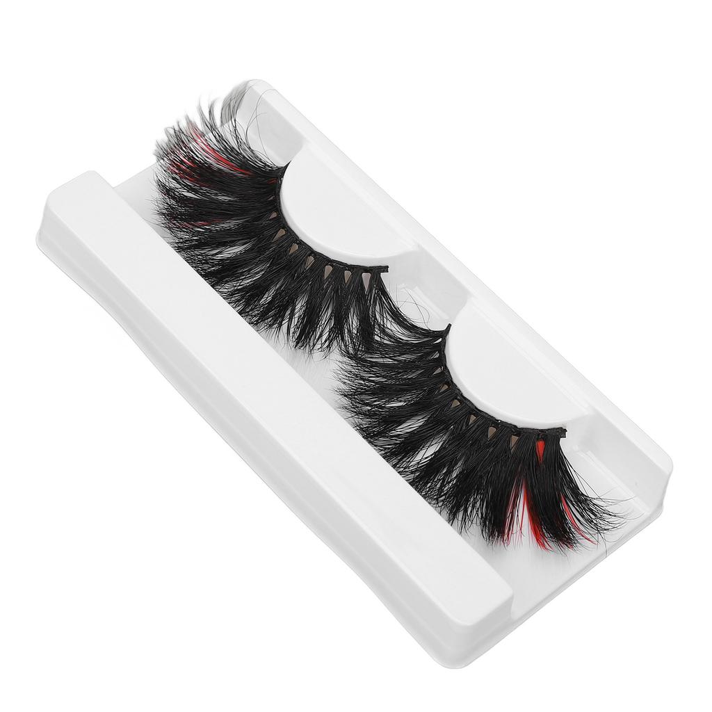 0.98in Dramatic Colored False Eyelashes Fluffy Color False Eyelashes for Performance 112A 2C
