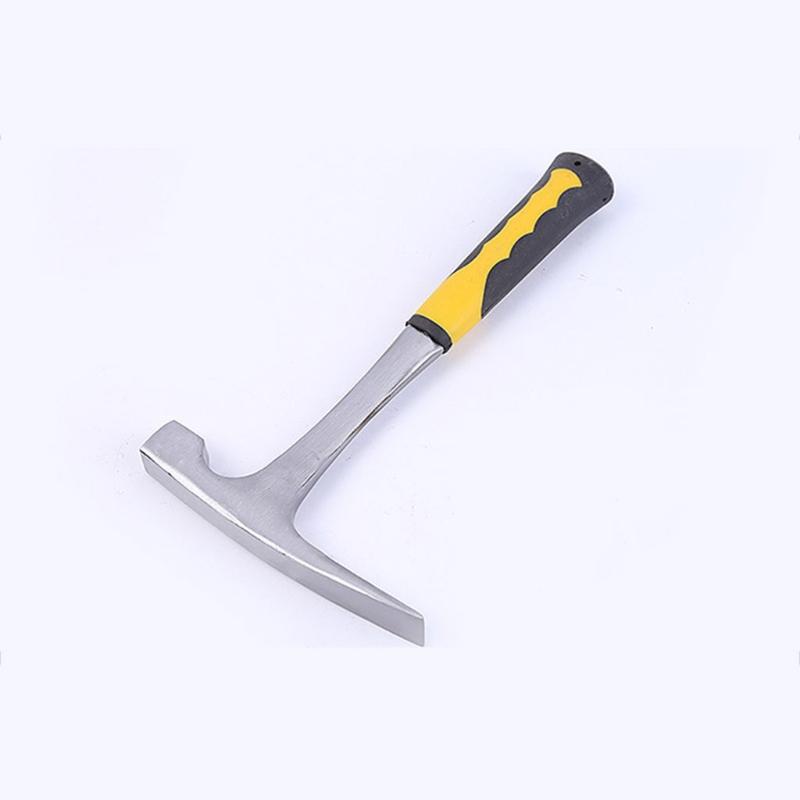 Rock Pick Hammer Brick Hammer Steel Geologist's Hammer Used For Mining & Geological Exploration Manual Hand Tool