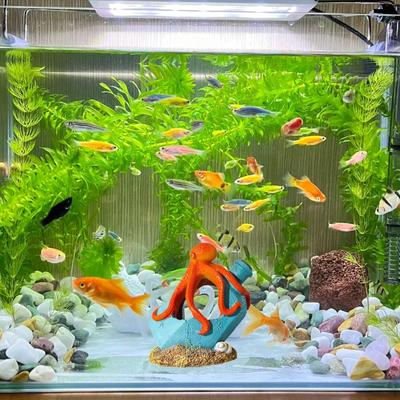 Aquarium Dekoration Fisch Verstecken Höhle Unterwasser Ornamente Garnelen Shelter Lebensechte für Desktop