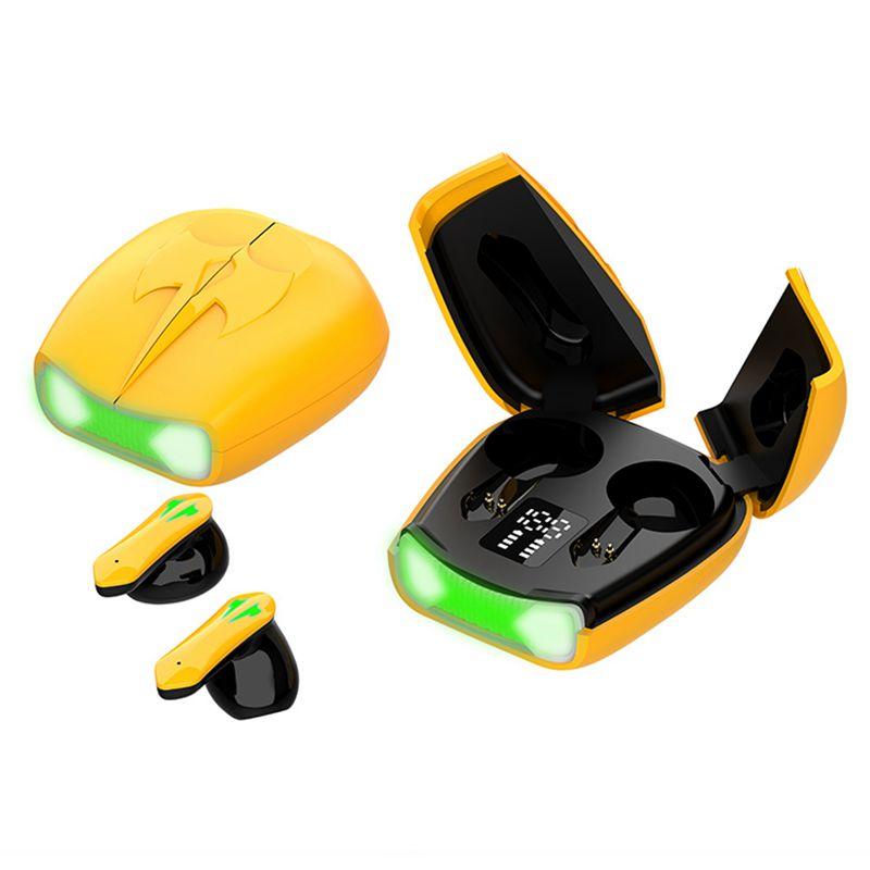 

X16 Pro Tws Low Latency Audifonos Dual Mode Music Gaming Earbuds True Wireless Stereo Bass Earbuds For Gamer жёлтый