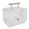 Hamster Carrier Cage Acrylic Bite Proof Portable Small Animal Carry Case for Hamsters Golden Bears