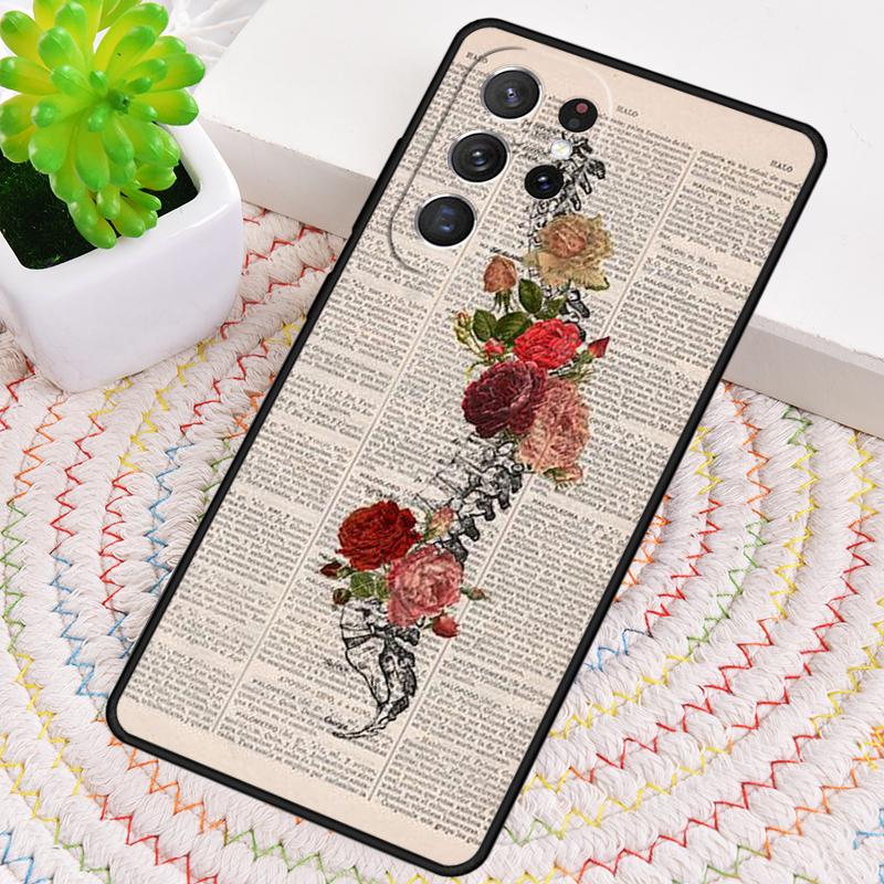 Medical Human Organs Brain Kidney Art Phone Case For Samsung Galaxy Note 10 Pro S26 S25 S24 S23 S22 S21 Plus Ultra Cover