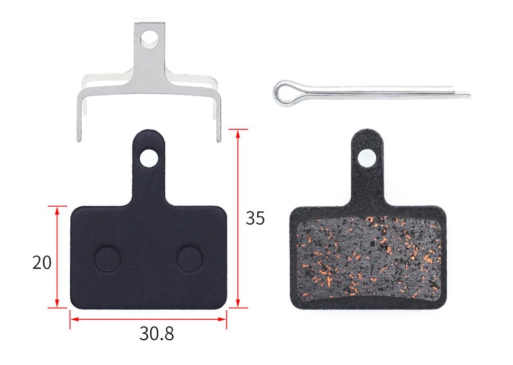FEELCAT Disc Brake Pad Bicycle Brake Pad 1 Pair (Disc