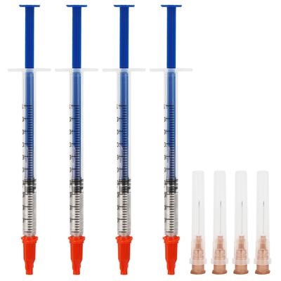4Pcs Silver Conductive Paint Glue Heat Curing Wire Paste Adhesive Repair Application 0.3ml