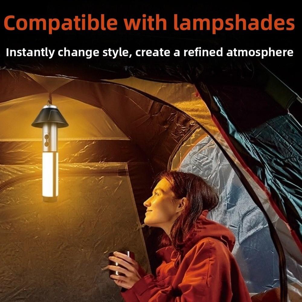 LED Light Emergency Lamp Telescopic Telescopic Flashlight Camping Light  Work Light