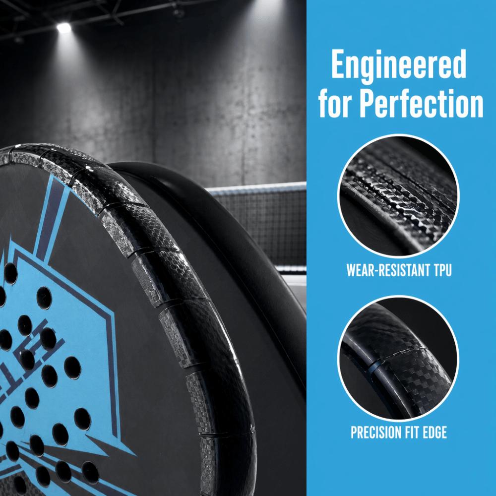 High Elastic Pickleball Racket Edge Sticker TPU Paddle Head Edge Tape  Tournament Use