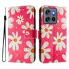 Luxury Flip Leather Case For Motorola Edge 60 Pro Flip Cover on For Moto Edge 60 Fusion Stylus 5G Wallet Bags Flower Cases Shell