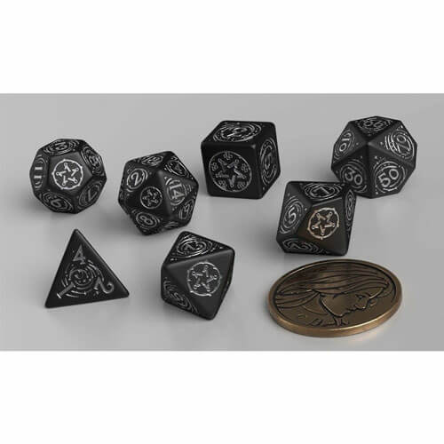 Sada Zaklínačských kostek Yennefer (Obsidiánová hvězda)