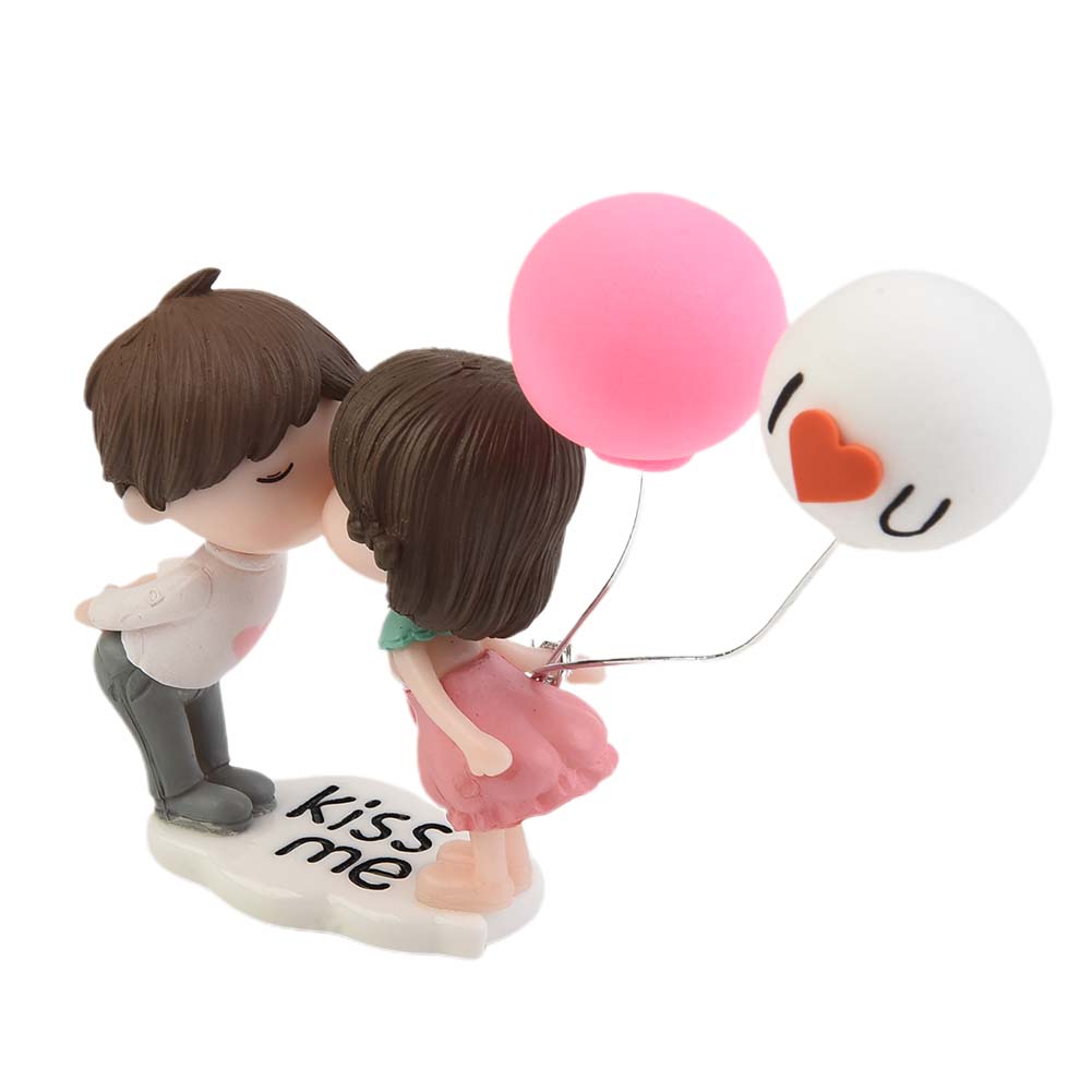 Car Decoration Cute Cartoon Couples Action Figure Figurines Balloon Ornament Auto Interior Dashboard Accessories For Girls Gifts