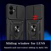 Slide Lens Armor Funda for Samsung Galaxy A07 4G Case for Samsung A06 4G M06 F06 5G Case Magnetic Ring Stand Holder Phone Cover