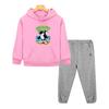2pcs pullover+Pants boys girls Hooded Sets Italian Brainrot Autumn Anime hoodie Fleece Sweatshirt Jacket kids boutique clothes