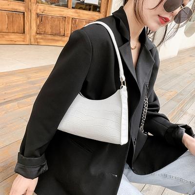 Rétro Motif Alligator Petit Sacs à Main et Portefeuille pour Femmes Sacs Épaule Aisselle Cuir PU de Haute Qualité Dames Pochette Sacs Fourre-Tout