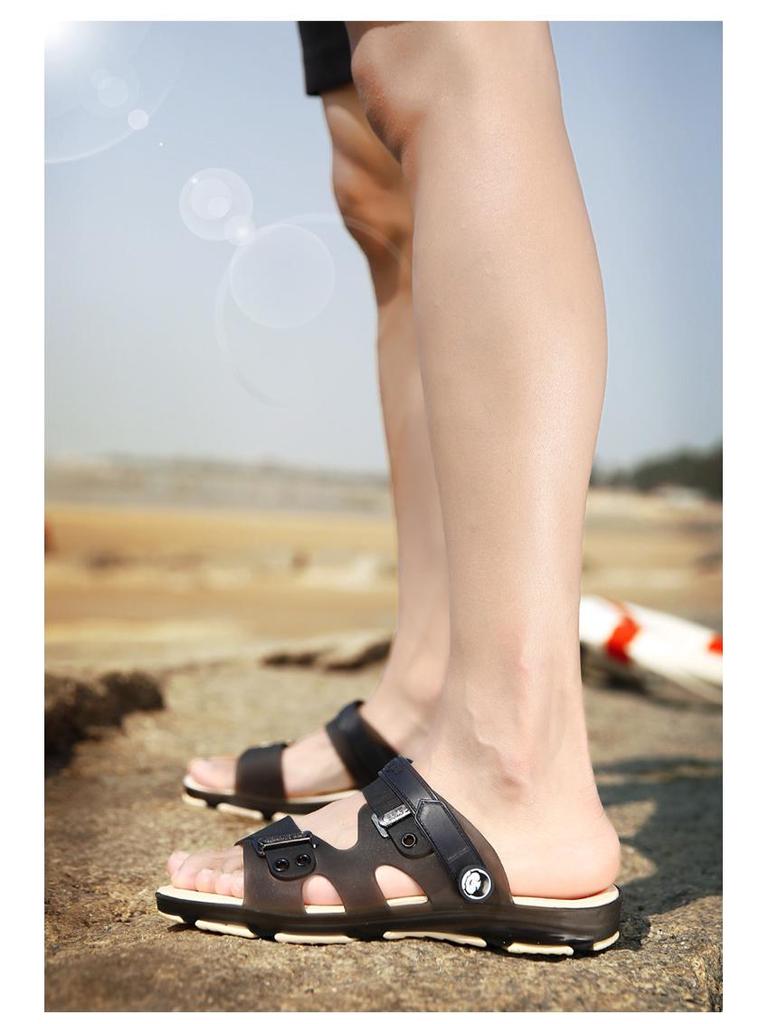 Men's Dual-Purpose Non-Slip EVA Sandals & Slippers: Beach, Outdoor, Driving Flip Flops