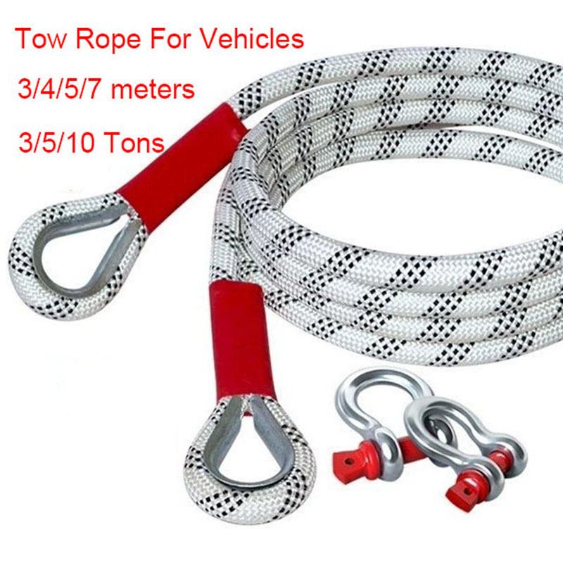 New Car Towing Rope Off-road Vehicle Can Tow 10 Tons of Rescue Rope Upgraded Version Which Is Very Reliable and Wear-resistant