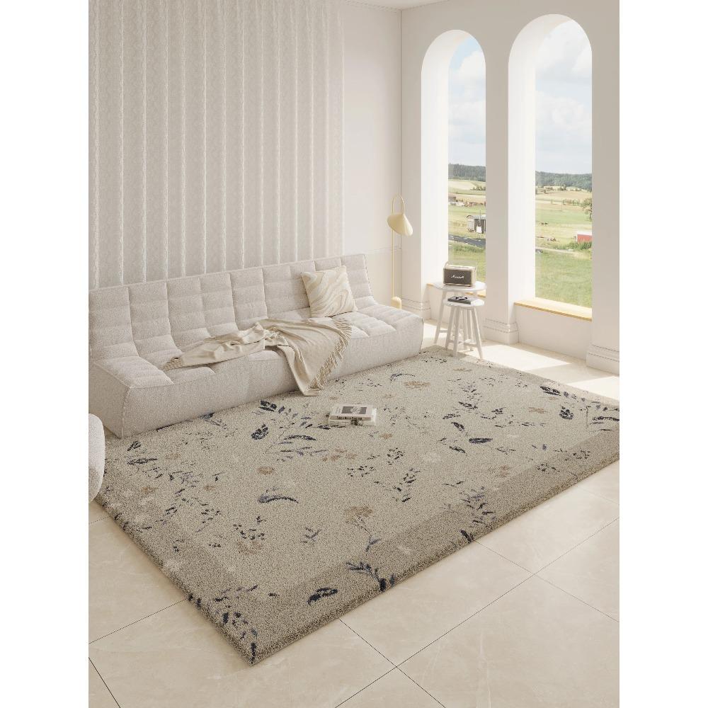 Modern Style Rugs for Bedroom Thick Washable Study Floor Mat Home Fluffy Soft Rug Large Area Living Room Decoration Plush Carpet