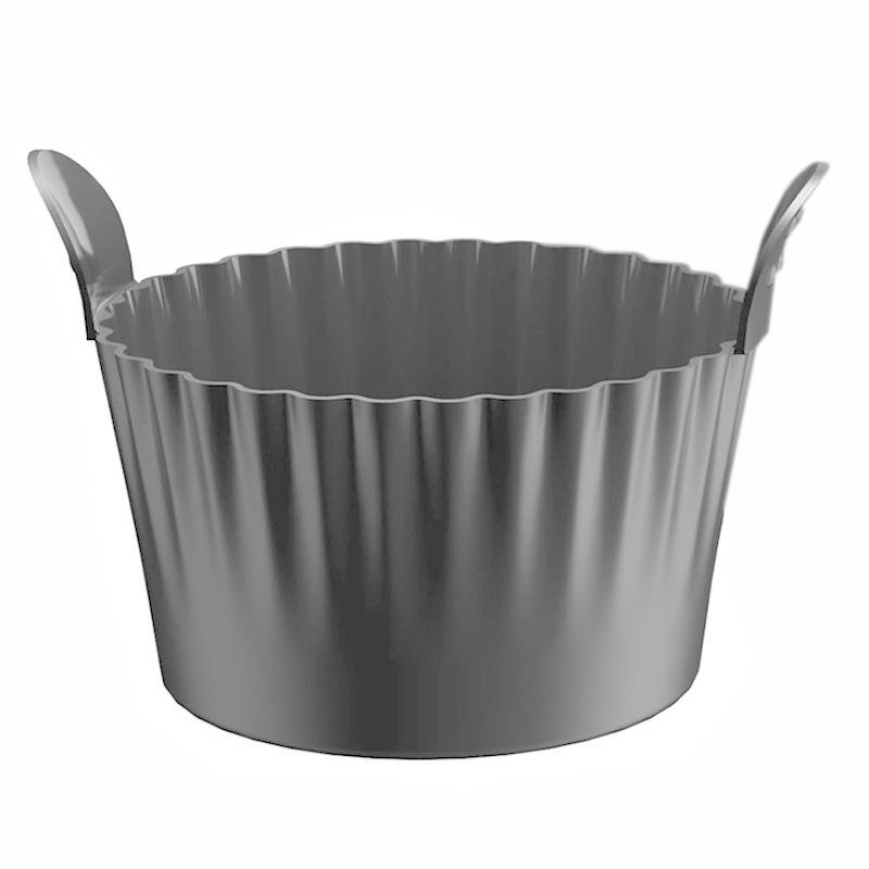 1Pcs Air Fryer Silicone Egg Poacher Cups Silicone Egg Cooker Mold Baking Custard Tart Pie Desserts Egg Poaching Maker