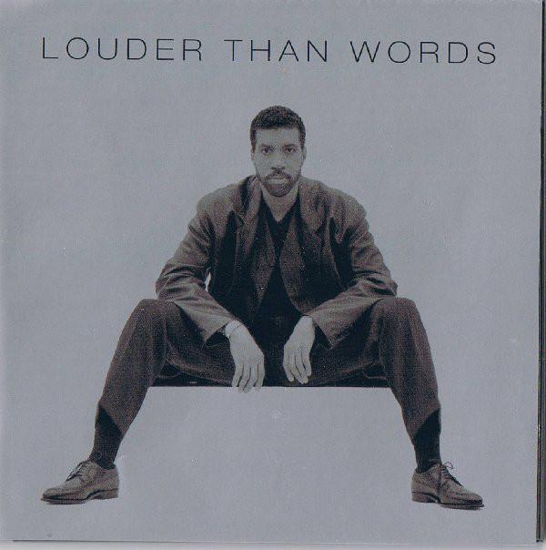 

CD LIONEL RICHIE Lionel Richie Louder Than Words 5322412 Mercury 1996 US Dance Electronica Used
