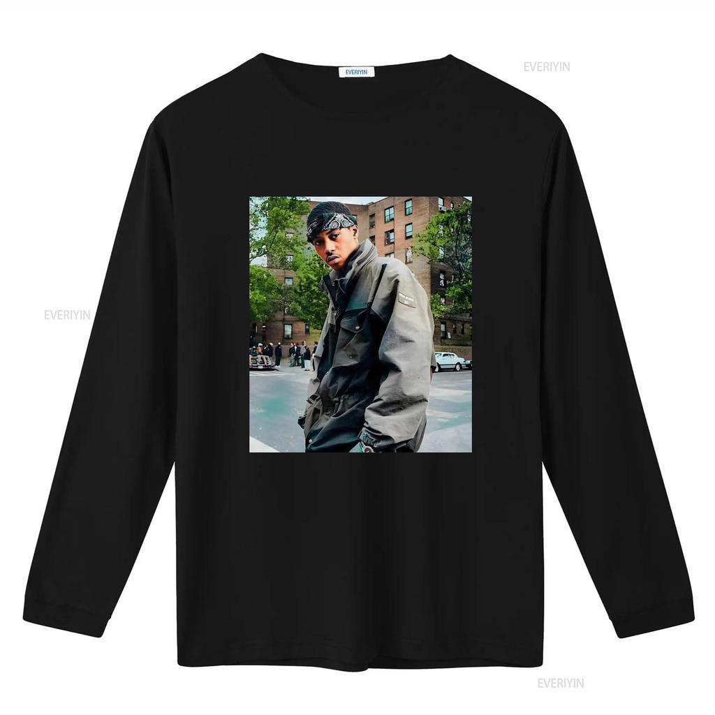 NAS T SHIRT Rap Tee 90s Hip Hop Size S 5XL Cotton Vintage Washed Casual Streetwear Slightly Breathable Top For Everyday Wear