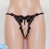 Sexy Panties Women's Beads Seductive Sexy Breathable Open Thong Women's T-pants