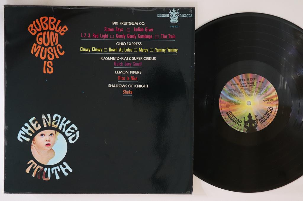 LP Record VARIOUS  Bubblegum Music Is The Naked Truth GHS500 BUDDAH 1968 South Afri Rock Used