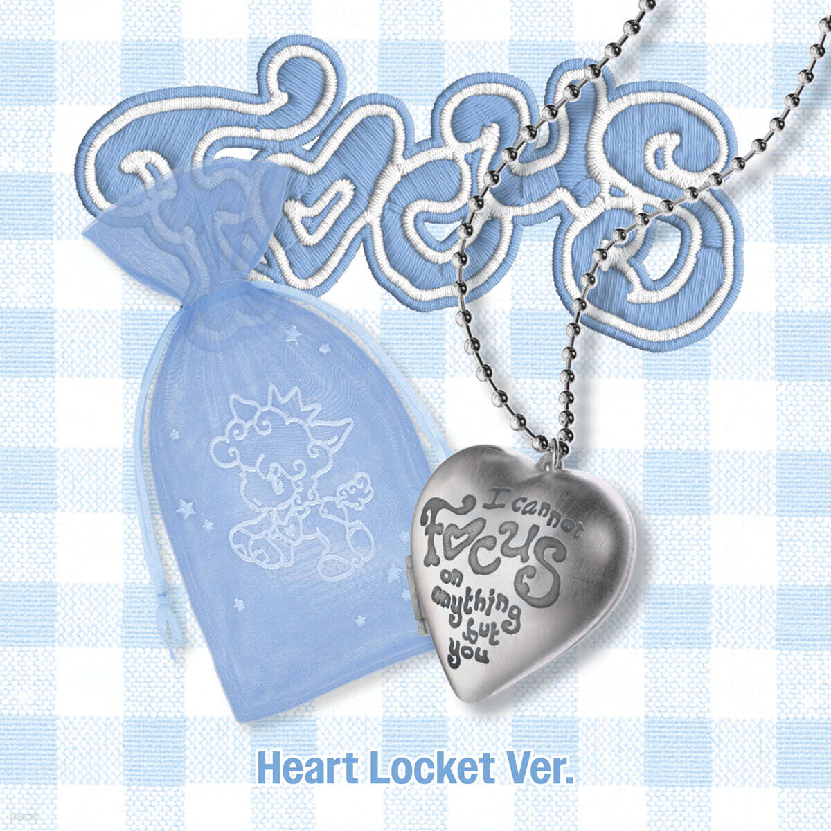 Hearts2Hearts - 1st Mini Album: FOCUS [Heart Locket Ver.]