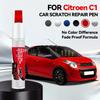 For Citroen C1 Paint Repair Pen Touch Up Scratch Remover DIY Auto Accessories Black Blue Gray Green Sunrise Red Lipizzan White