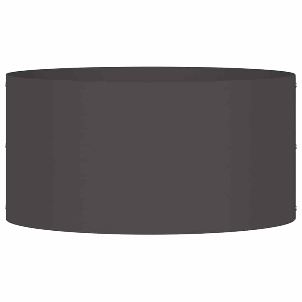 Plant Ring Black 40 X 40 X 20 Cm Cold Rolled Steel