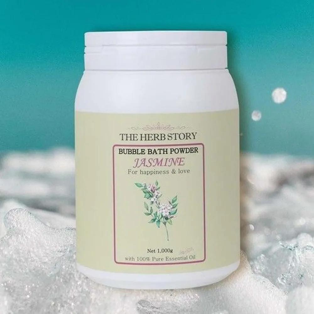 theherbstory Style Bath Bomb Bubble Bath Powder Jasmine 1kg WA40825_ONE_COLOR／