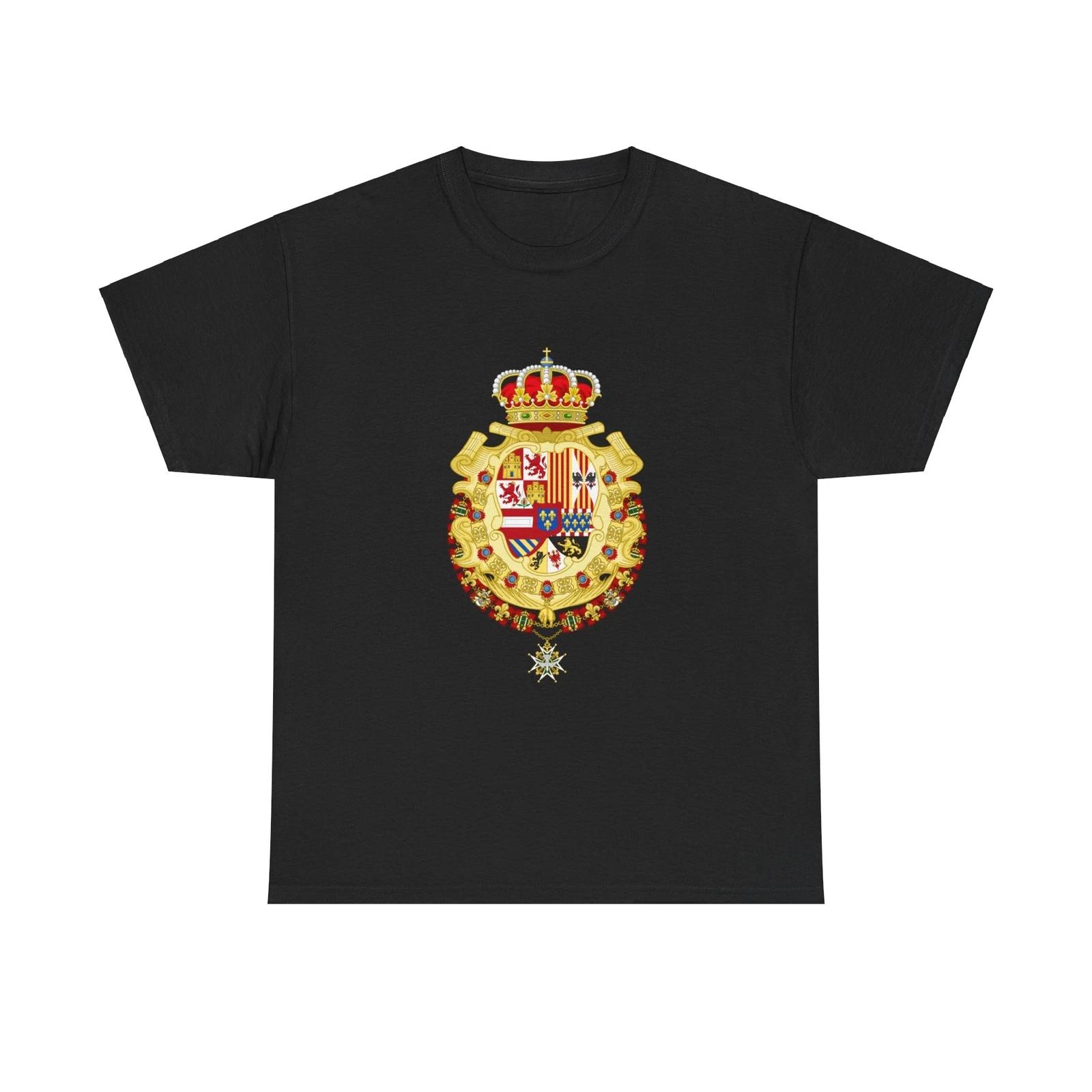 Royal Greater Coat of Arms of Spain (1700-1761) - T shirt M