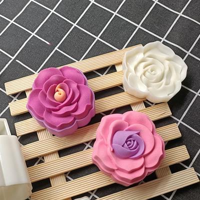 7-style Mung Bean Cake Mold Lotus Rose Mid-autumn Moon Cake Mold Set Hand Pressed Cookie Dessert Diy Pastry Baking Tool