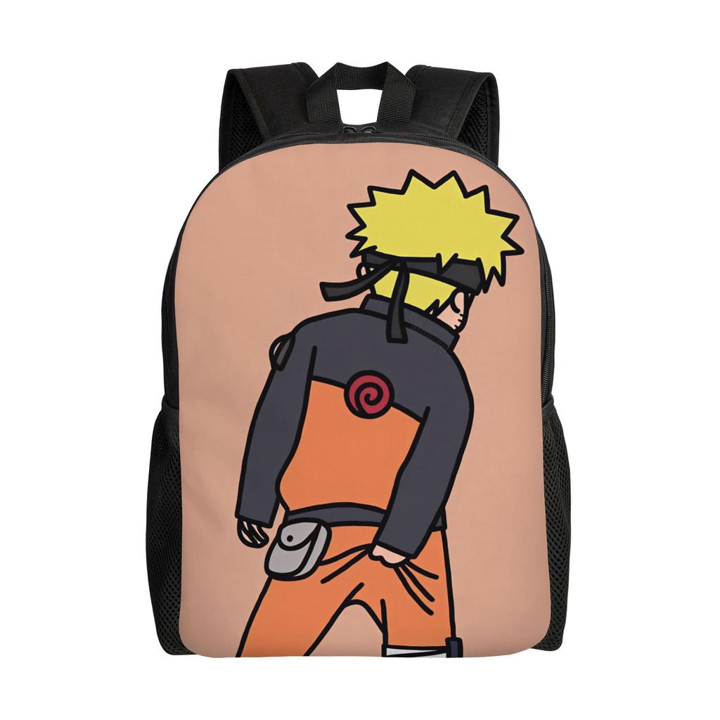 Uzumaki Gaara Kurama Shukaku Backpack Sport Backpacks Boy Design Print School Bags Leisure Rucksack