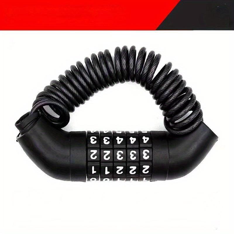 Bicycle Lock, Anti-theft Password Lock, Mountain Bike, Portable Bike Lock, Electric Bike Lock, Chain Lock, Bike Accessories