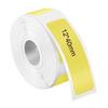 1Roll P15 Paper Thermal Sticker 12x40 Thermal Printer Tape Yellow Label Paper for P11/P12/P15/P50/B100/D30/HP1/HP3