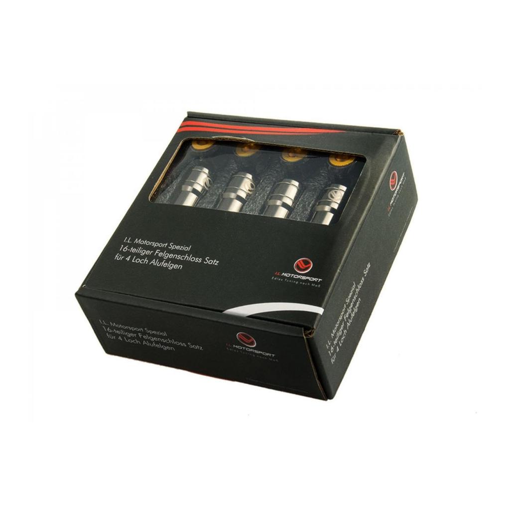 Gold Wheel Nut Set for I.L.Motorsport NA6CE/NA8C/NB6C/NB8C/NCEC/ND5RC/NDERC/ND5RE/NDERE (NAB-301648)