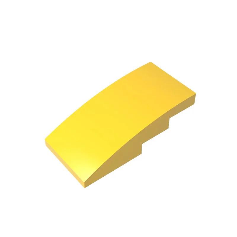 100pcs 93606 Bricks Slope Curved Parts 4 X 2 No Studs Assembly Building Model Birthday Gift Blocks Kids Adult DIY Toys