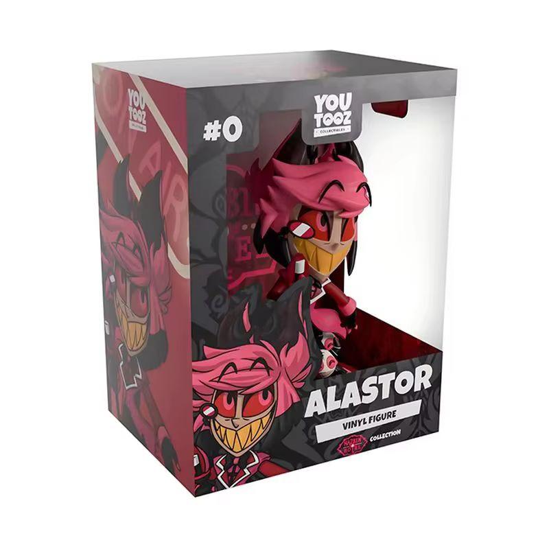 Hot Latest 13.4cm Pvc Youtooz Hazbin Hotel Alastor Activity Action Figure Collectible Model Ornaments Garage Package Doll Playthings Present