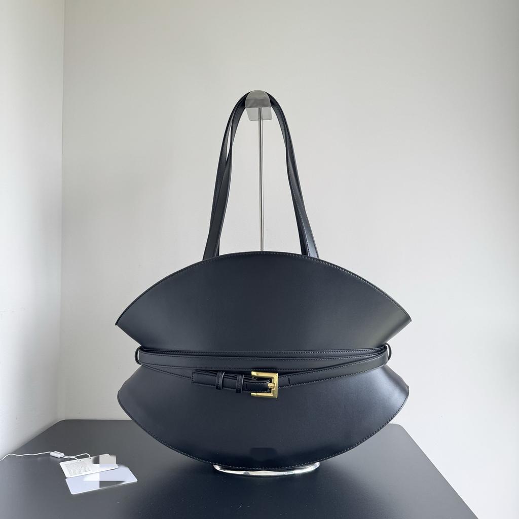 Neues Nischen-Design Leder Retro Handtasche mit großer Kapazität Damen Pendler Umhängetasche Große Tasche Tragetasche