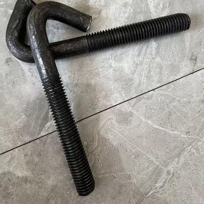 M12-M18 Hook Bolt with Flat Washer & Rubber Bowl for Vibrating Screen Sieve Applications