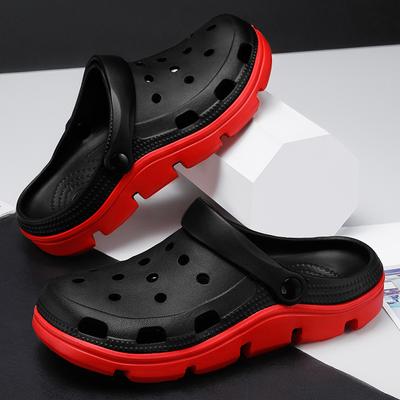 Paare Strand Loch Schuhe Männer Frauen Clogs Leichte Outdoor Rutschfeste Hausschuhe Weiche Sohle EVA Hausschuhe Straßensandalen Schuhe