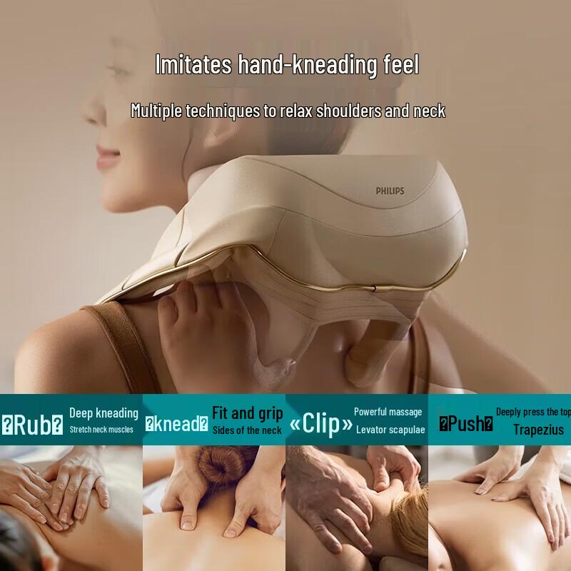 

Philips Shoulder and Neck Kneading Massager CN plug (adapter included)