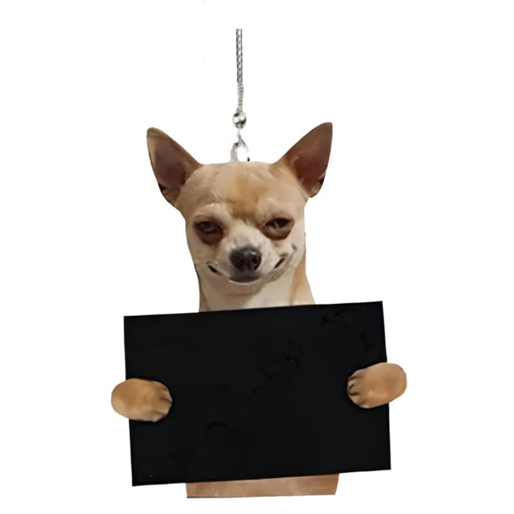 Katze und Hund geformt hängen Rucksack Auto Anhänger Home Dekoration süße Katze Auto Anhänger