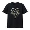 Seine Höllische Majestät Him Heartagram Erwachsenen 2010 Tour Ville Valo T-Shirt Gotisches Kreuz Print Vintage Streetwear Freizeit