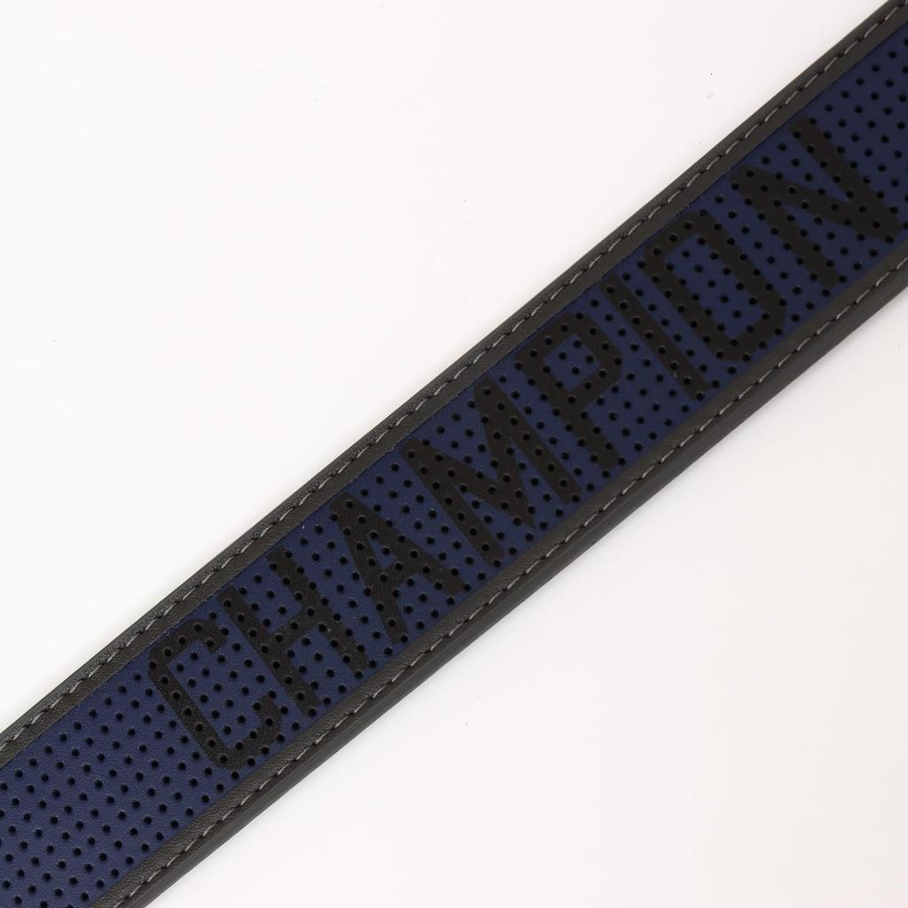 Sports Belt Graphic Logo Print Belt Accessories Golf Navy FreeSize [Champion] C3-ZG701A Men's