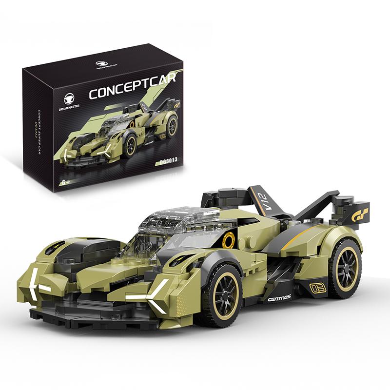 Super Sports Car Building Blocks Car Model Desktop Ornaments City Racing Car Bricks Kids Assembly Toys For Christmas Birthday Gi