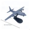 Aviation Model C130 Gunship 1:200 Scale Plane with Stand Alloy for