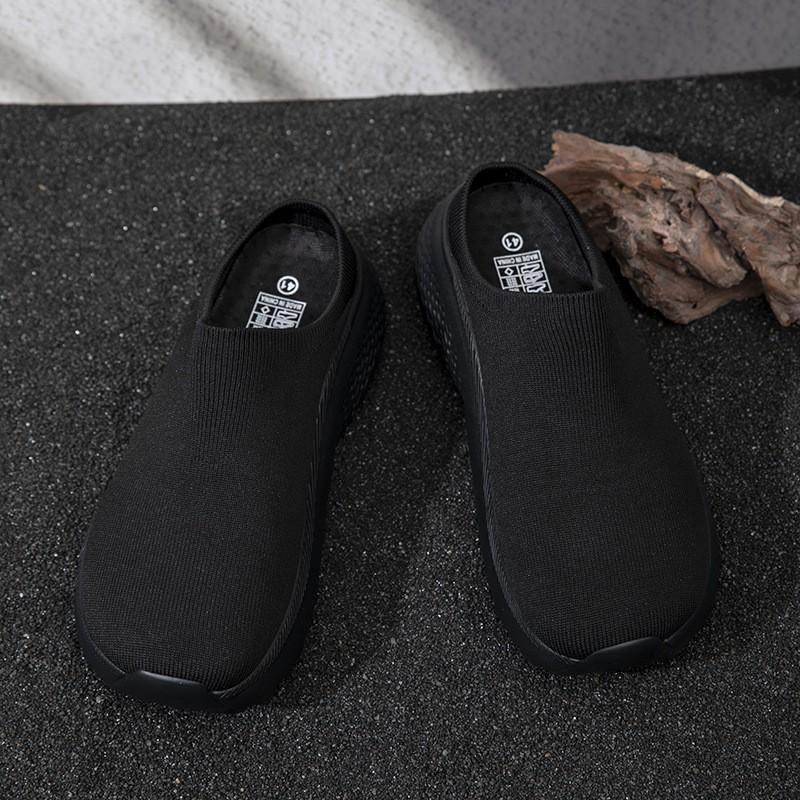 Sneakers Slip-On in Maglia Leggera Unisex con Suola Morbida in Schiuma per Camminata Casual