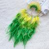 Dream Catcher Hand-woven Crystal Wind Chime Hanging Ornaments For Living Room Bedroom Creative Festival Holiday Gifts Home Decor