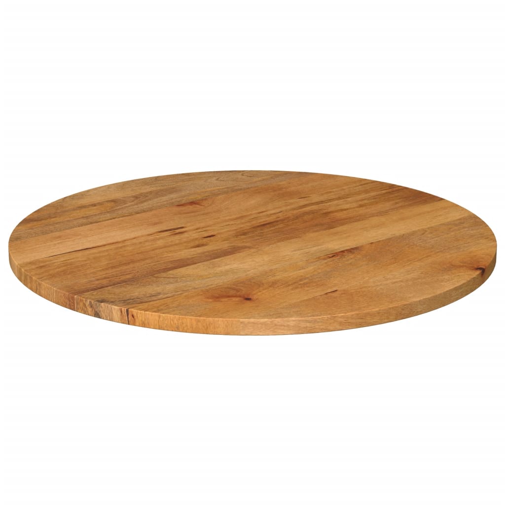 Vidaxl Blat Stołu, Ø 70X3,8 Cm, Okrągły, Lite Drewno Mango