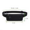 Waterproof Running Waist Bag Lightweight Adjustable Running Phone Waist Bag Invisible Portable Sports Belt Pouch